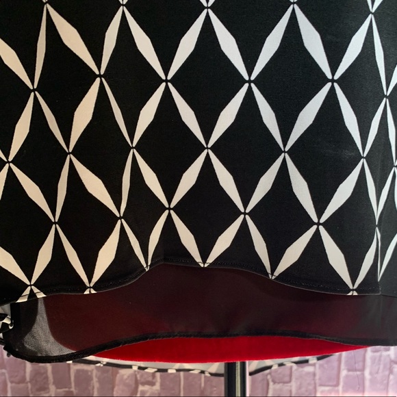 🔴Diamond Print Layered Jersey Top - Picture 3 of 7